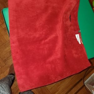 Saint Laurent Suede skirt 100% authentic